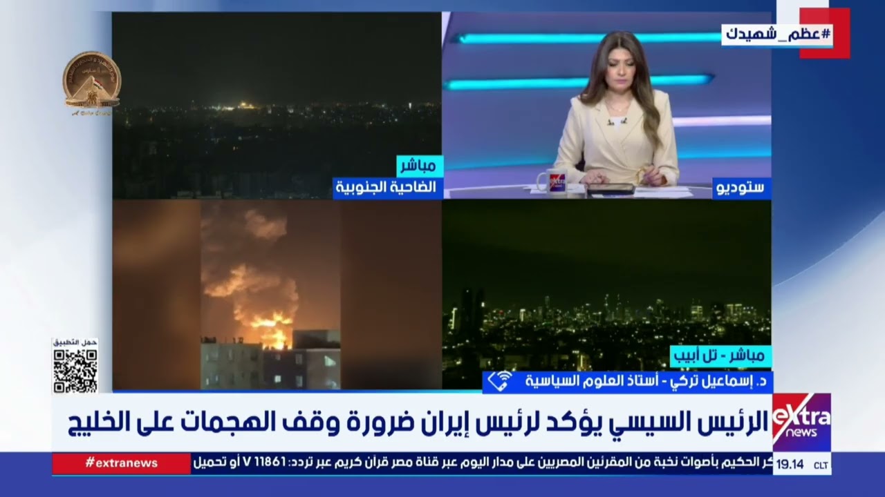 أستاذ علوم سياسية: الرئيس السيسي كان واضحا بوضع خطوط حمراء بإدانة استهداف دول الخليج والأردن والعراق