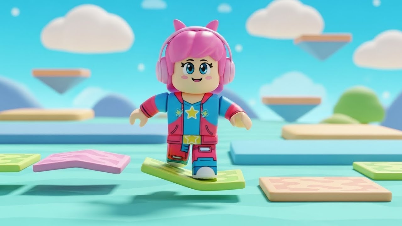 El Amigo de Obby en Roblox Saltó Demasiado | Canciones Infantiles y Rimas para Niños