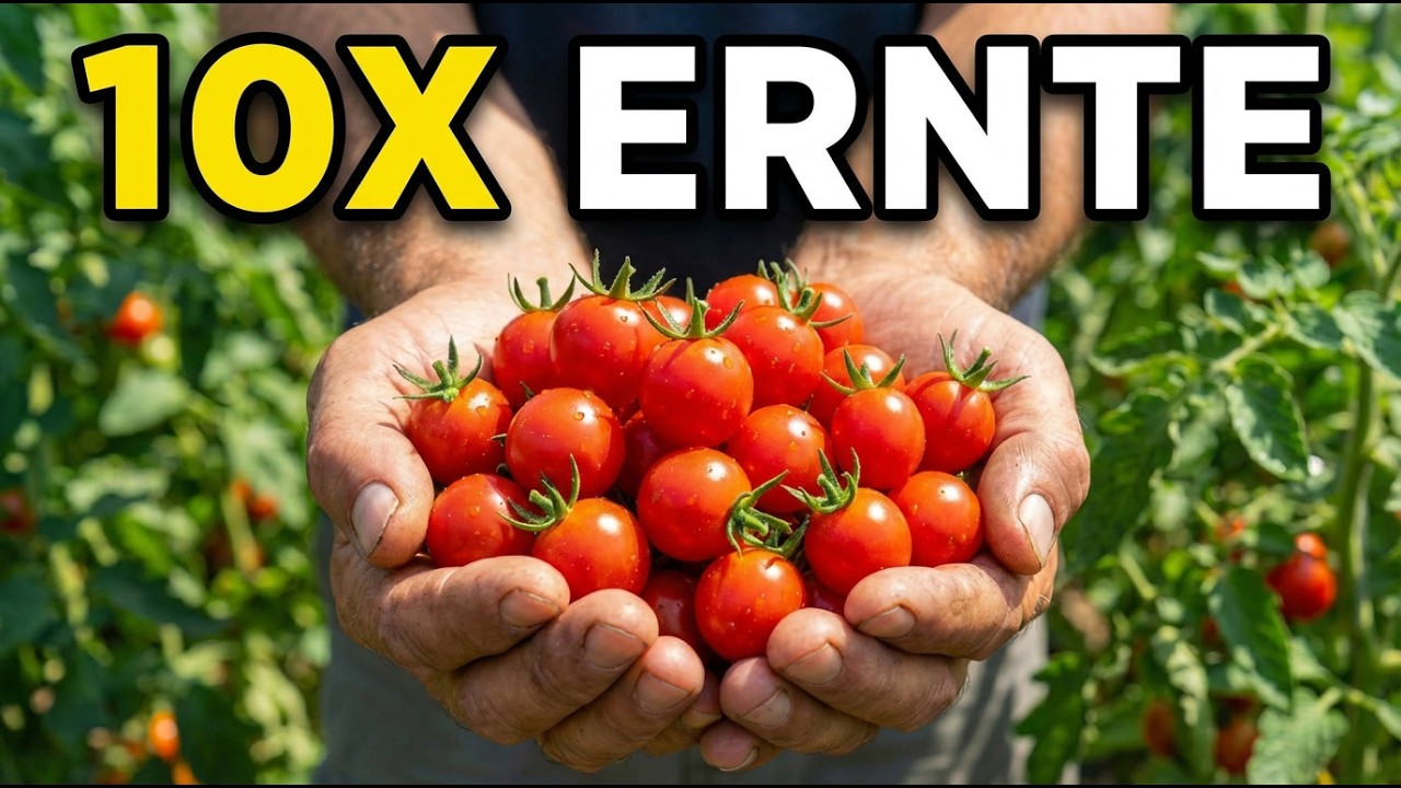 Der geheime Tomaten-Schnitt-Trick, der meine Ernte verzehnfacht hat