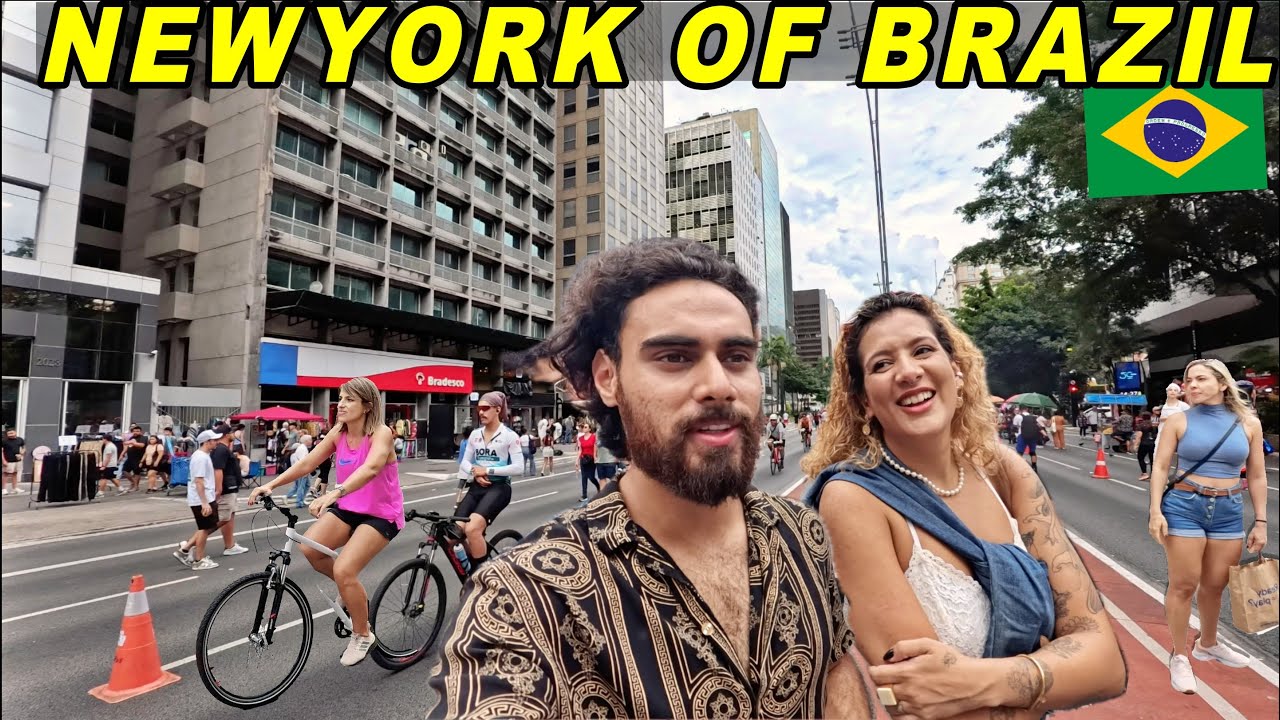 Exploring Brazil's Biggest City S&atilde;o Paulo 🇧🇷 ( Feels like New York )