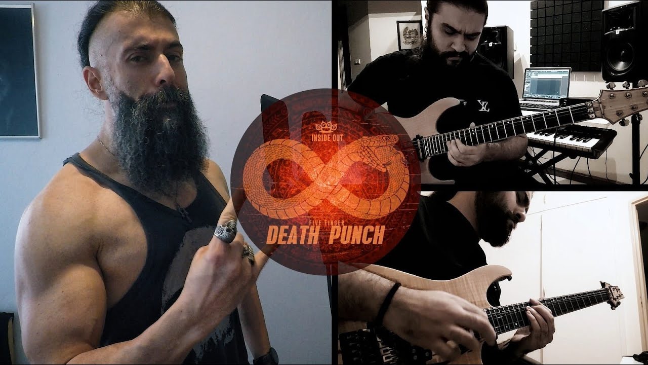 Five Finger Death Punch - Inside Out cover (Berzan Önen w/ Amirreza Jalili)