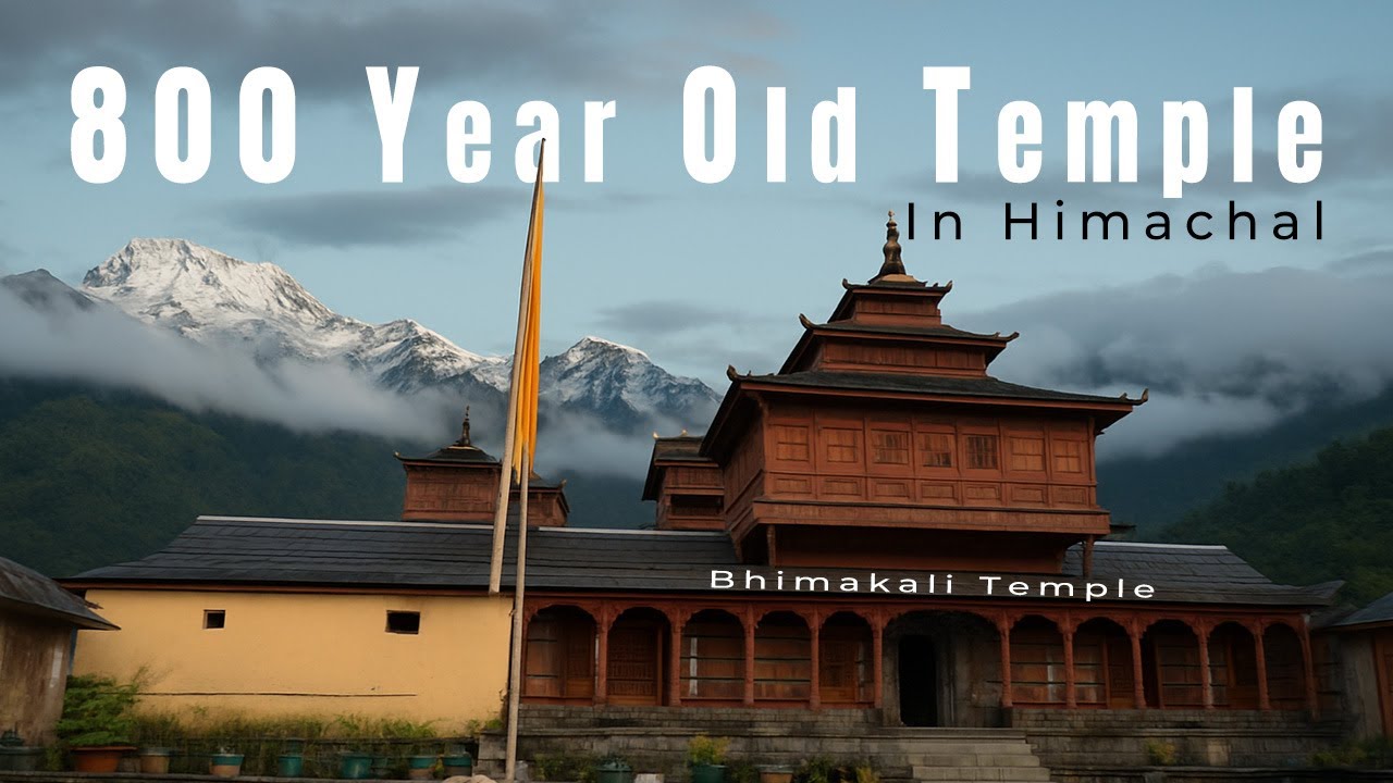 The Ancient Bhimakali Temple You Must See in Himachal Pradesh|SARAHAN|Spiti Ride Day 3|4K