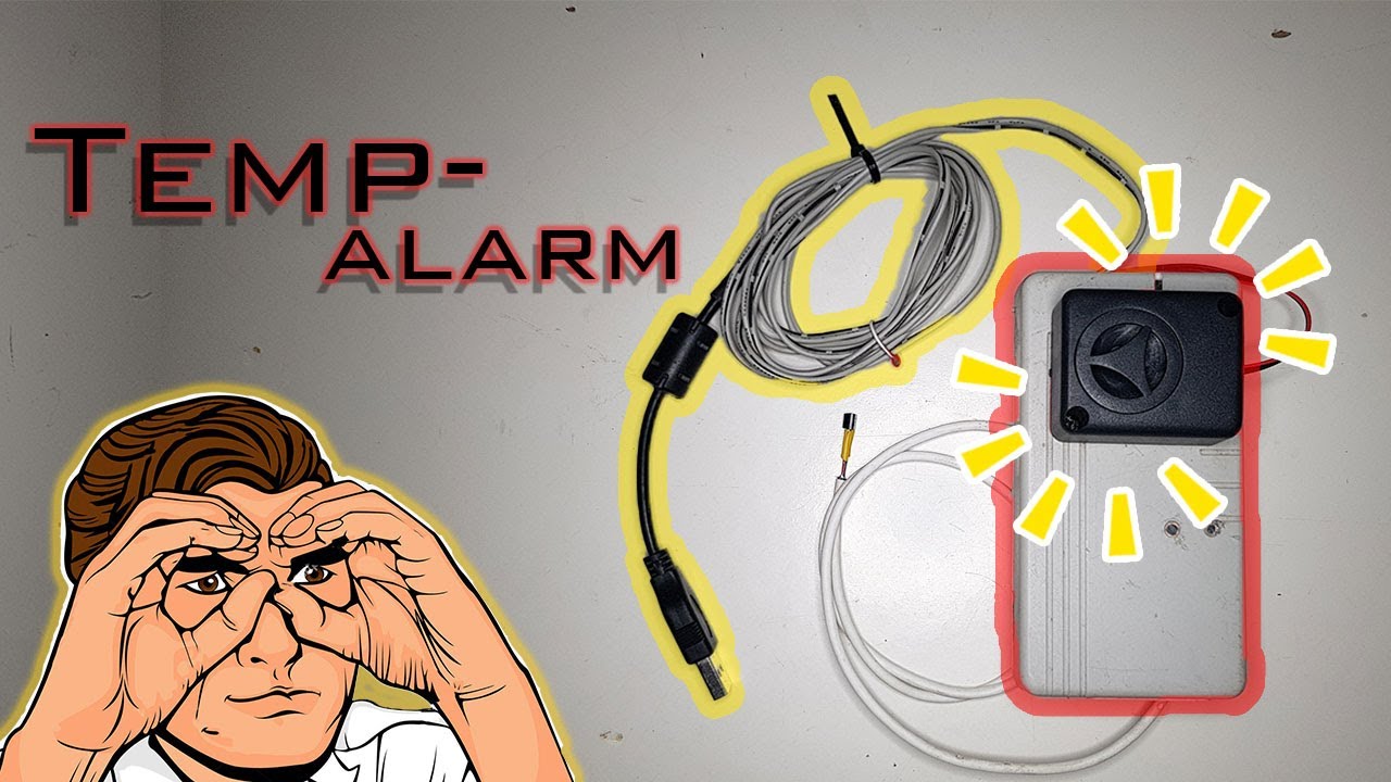 ARDUINO PROJECT | Temperature alarm | (adapted for beginners)