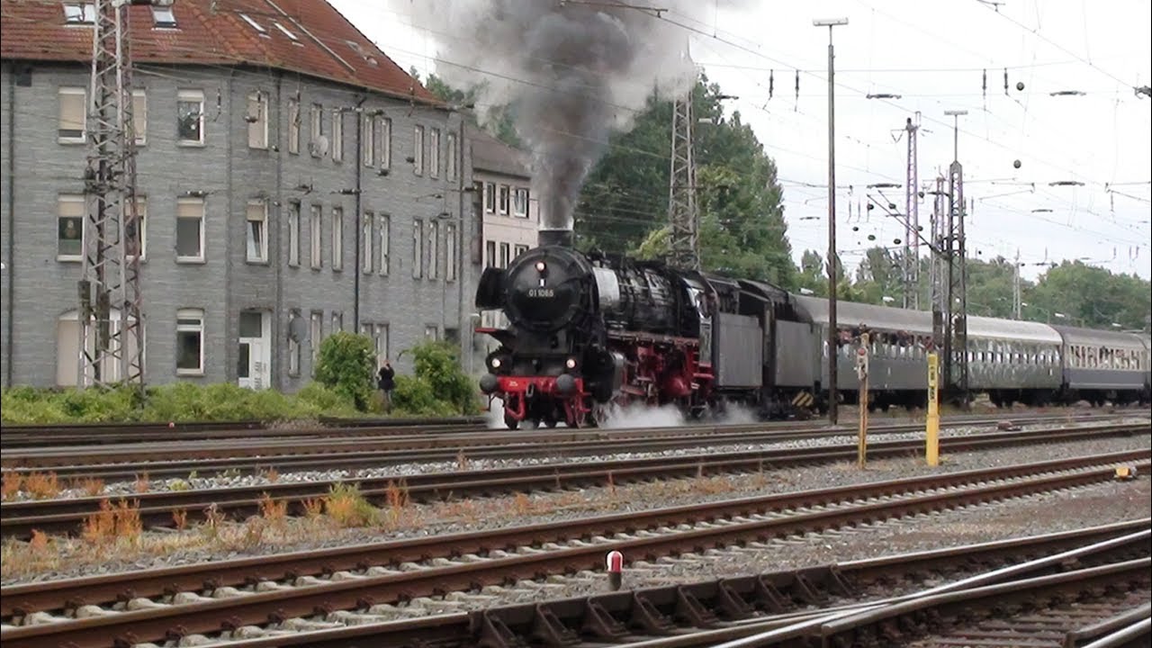 Westfalendampf Sonderzug nach Hamburg mit  01 1066 15.07.2012 (HD)