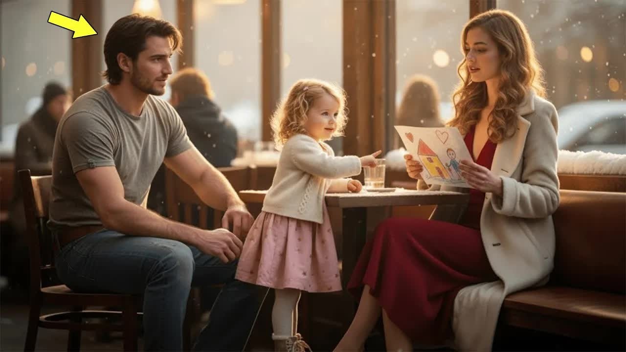 Sie Bereute Das Blind Date—Bis Seine Tochter Hereinkam Und Sagte： ＂Du Bist Die Aus Papas Geschic