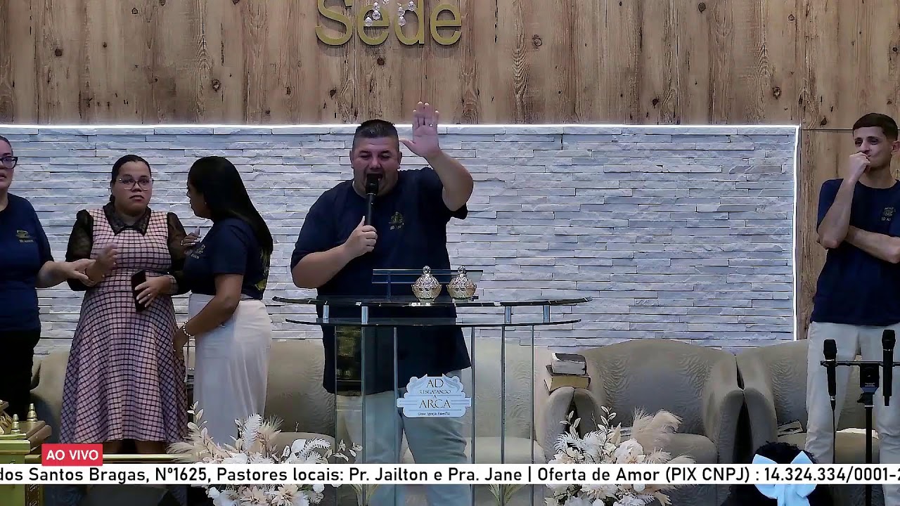 Aniversário da Igreja – Celebrando 20 Anos | Resgatando a Arca AO VIVO / Quinto dia.