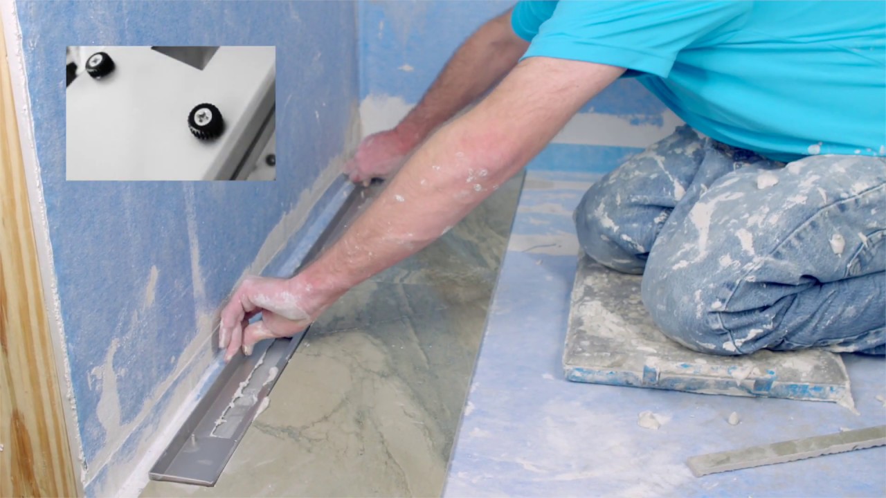 AlinO Linear Shower System Installation Video