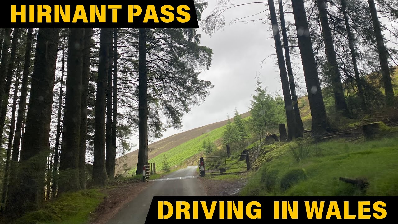 Driving in Wales through Scenic Hirnant Pass to Wirral, UK | Scenic Drive in Wales, UK | Drive in UK