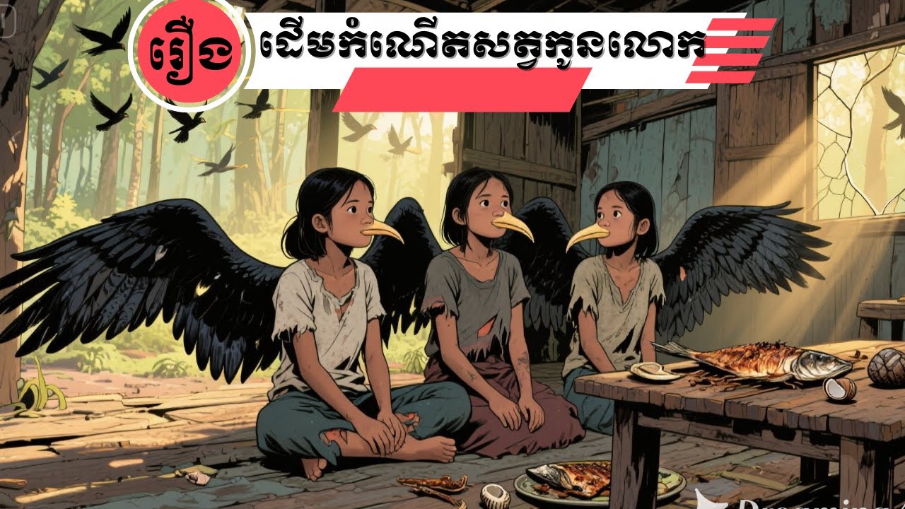 រឿង​ ដើមកំណើតសត្វកូនលោក | Origin of Kon Lok bird |@anima4kh
