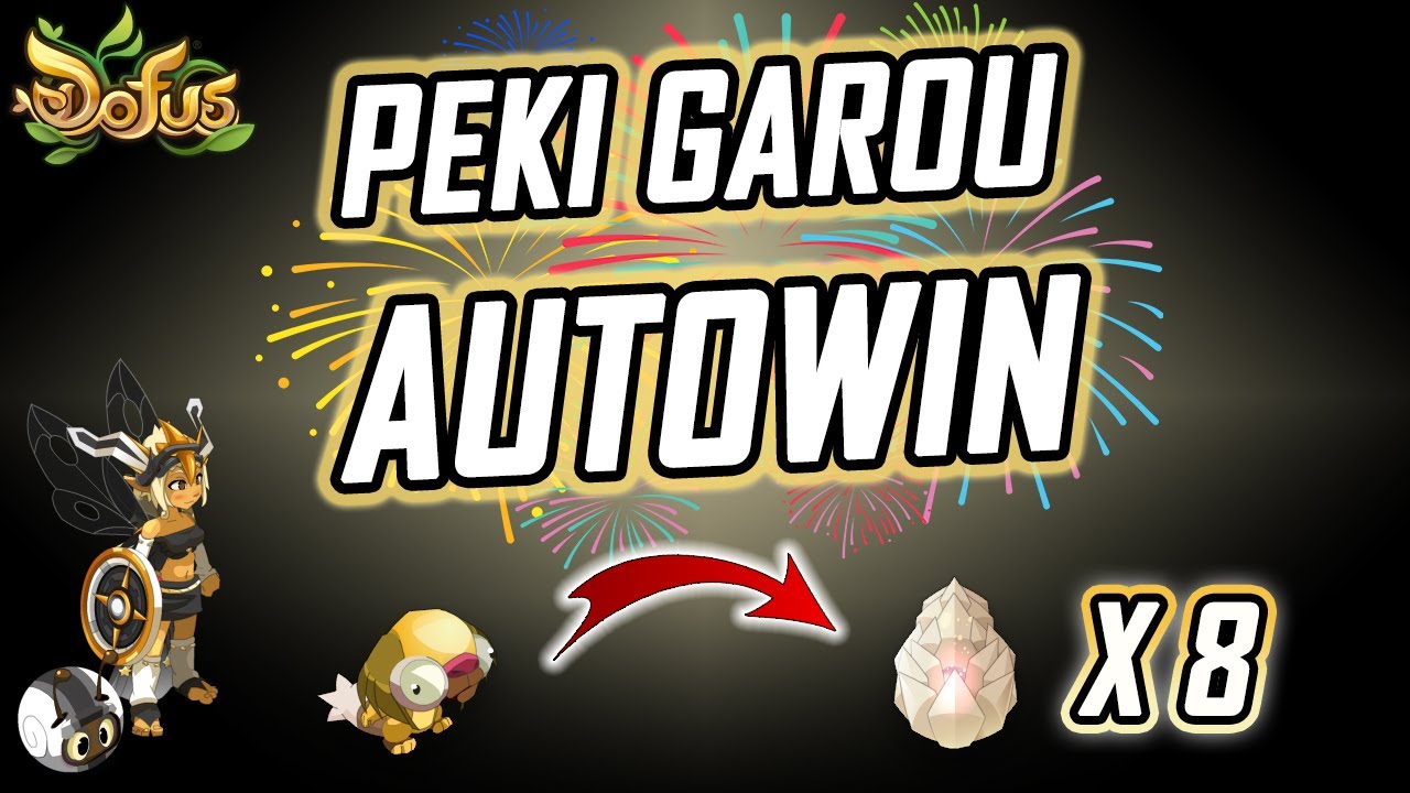 COMBAT PEKI GAROU AUTOWIN ! OBTENTION DES 8 DORIGAMI ! Aventure TEAM DE 8 OPTI
