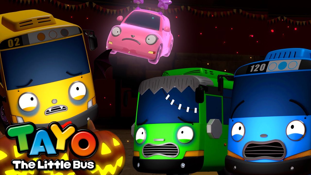 Kompilasi Kartun & Lagu Halloween Tayo 2023 (+1hr) l Tayo Bahasa Indonesia l Tayo Bus Kecil