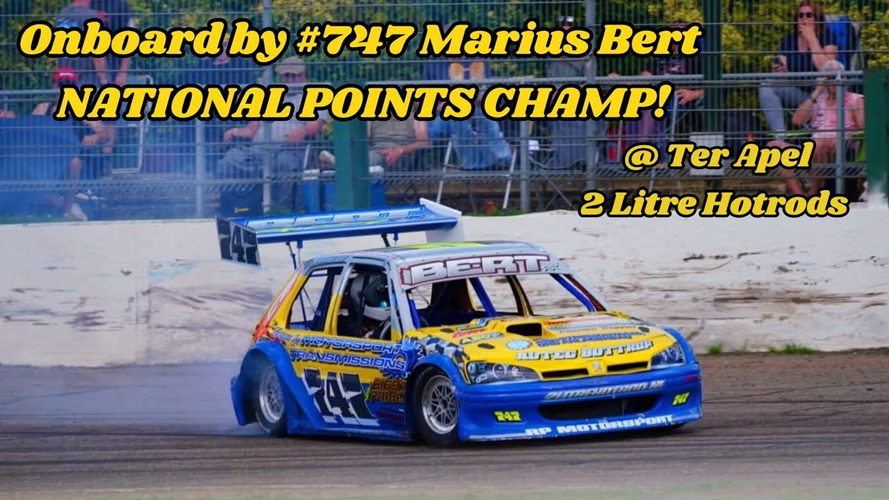 #747 Marius Bert becomes national points champ once again! Onboard @ The final Races Ter Apel 2024