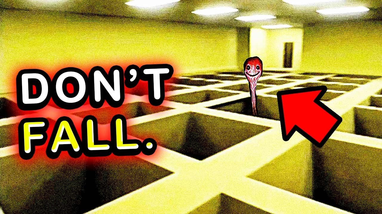 What if you SLIP into a ‘PITFALL’ in the Backrooms?