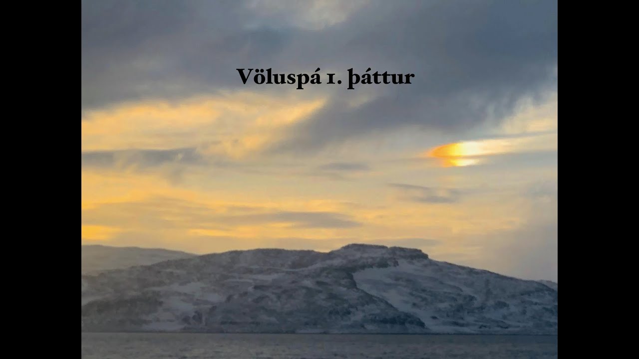 Völuspá 1. þáttur