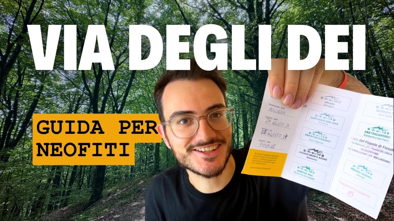 Ho camminato la Via degli Dei