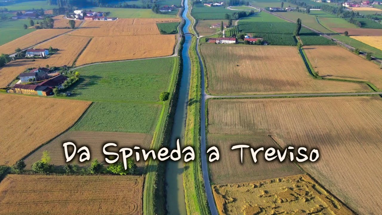 Lungo due Ciclabili 50Km da Spineda al Centro di Treviso! Immersi nella natura!