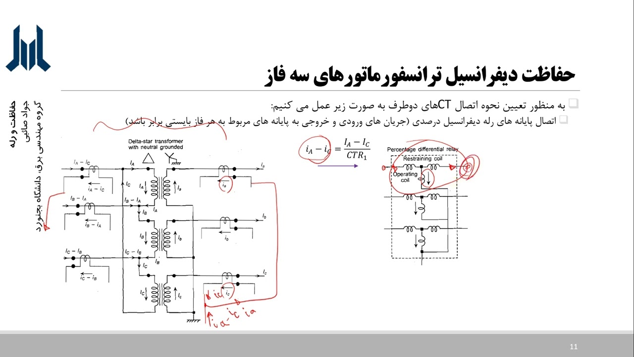 حفاظت و رله - حفاظت دیفرانسیل