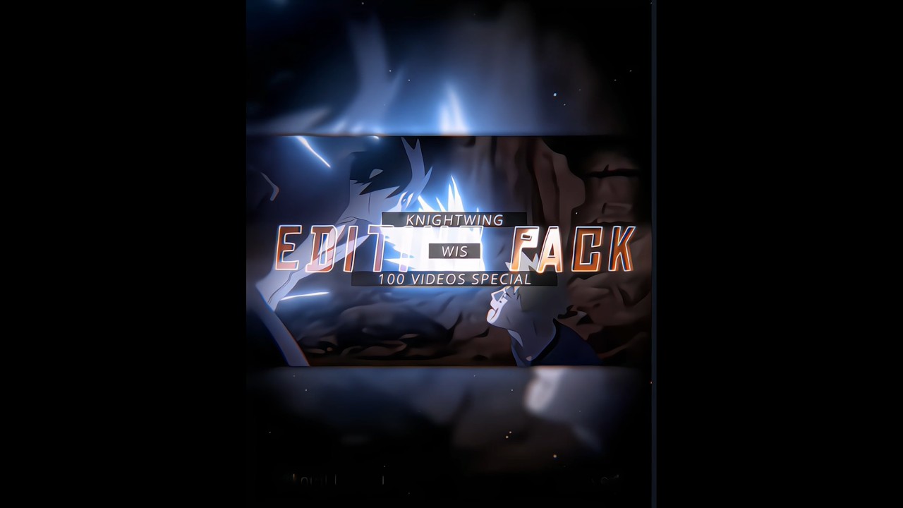 KNIGHTWING WIS EDITING PACK (Released in /Soukoku) &bull; #fyp #anime
