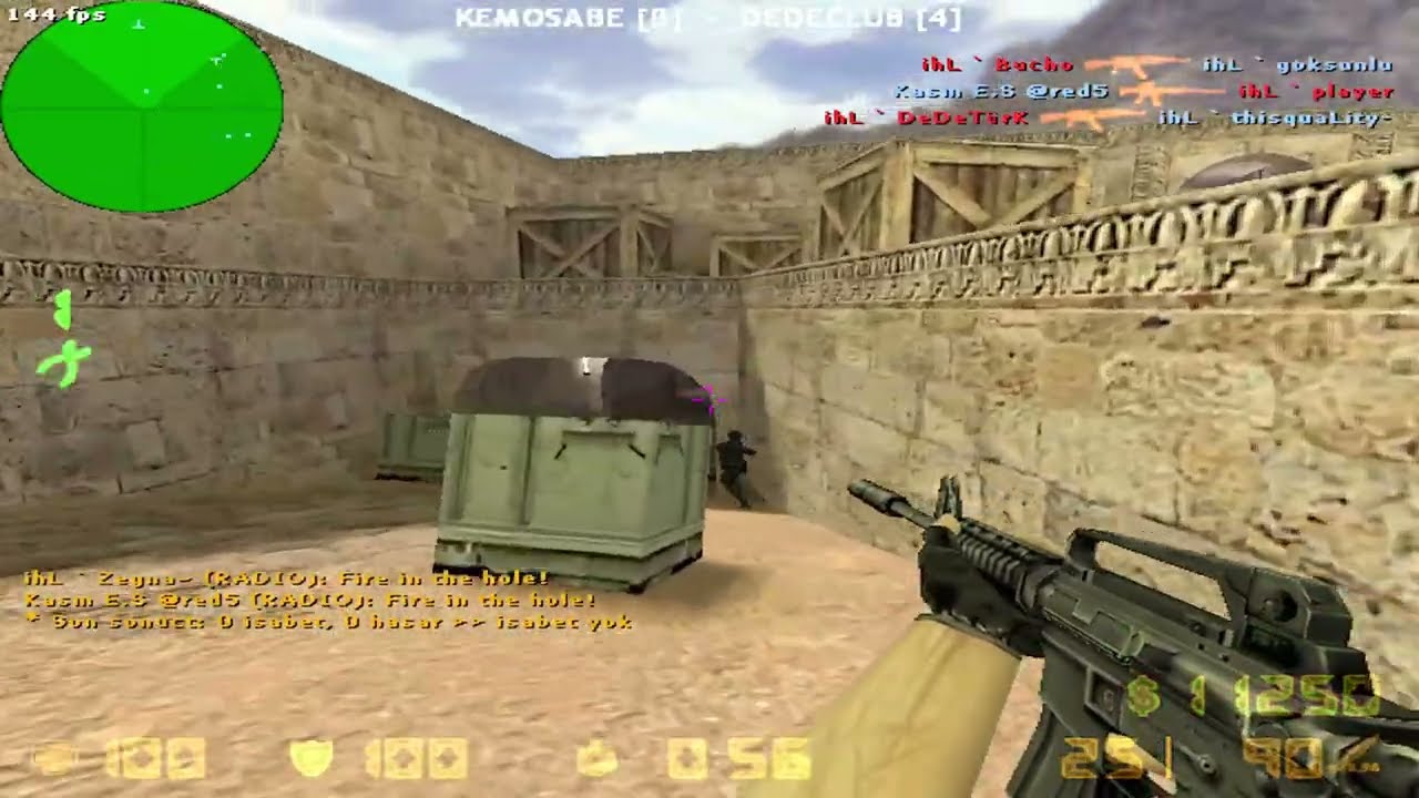CS 1.6  CLAN MAÇLARI 🔴IHL PRO