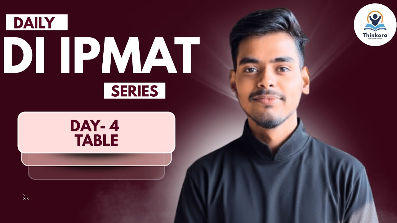 DI FOR IPMAT | DAILY SERIES | VIDEO 4 | DAILY IPMAT DI | THINKORA #ipmat