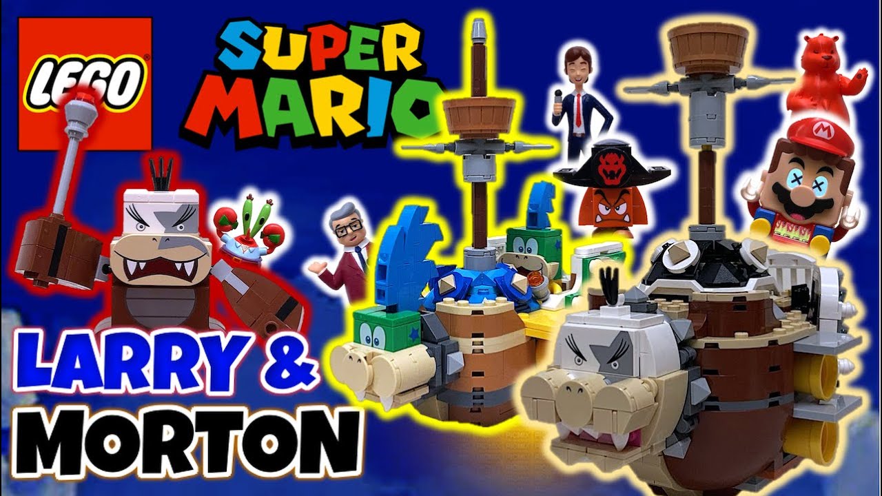 Lego Super Mario - Las Aeronaves de LARRY & MORTON | TOY SHOTS (2024) - Serie 7 Reseña