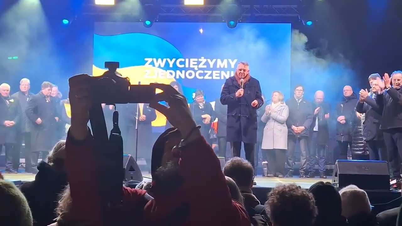 Euromaidan Warszawa: 4. rocznica pełnoskalowej inwazji na Ukrainę 2026 02 24