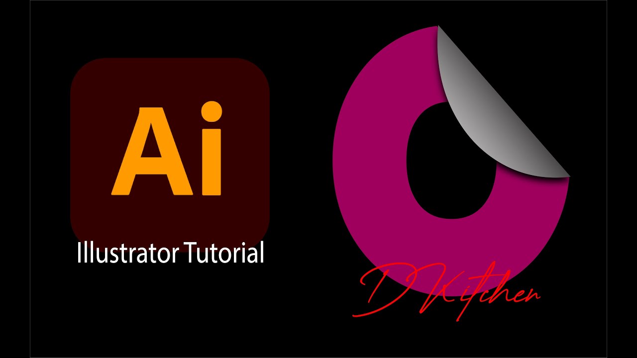 Illustrator Tutorial - Easy way l Text 3D effect l Lesson l Graphics Design
