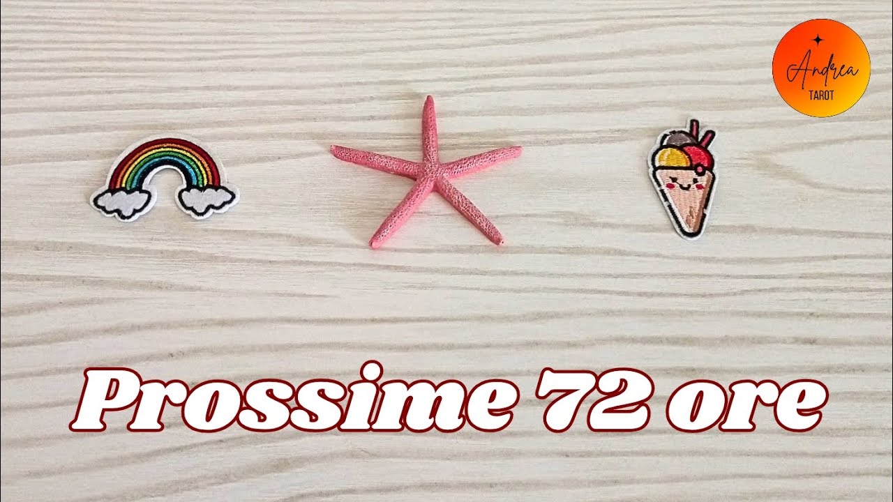 COSA TI ACCADR&Agrave; NELLE PROSSIME 72 ORE 🔮💯 #tarocchi 