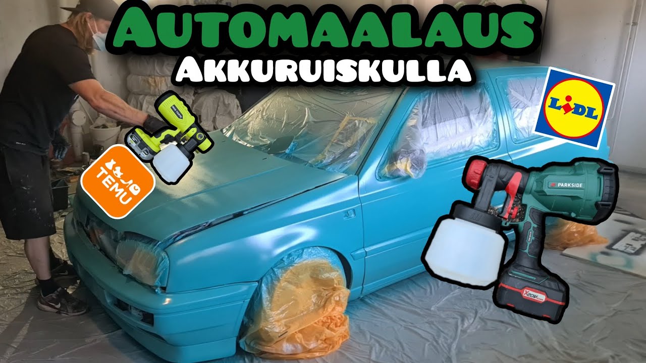 VOIKO AKKURUISKULLA MAALATA AUTON JA PALJON MAKSOI | FINAALI JAKSO