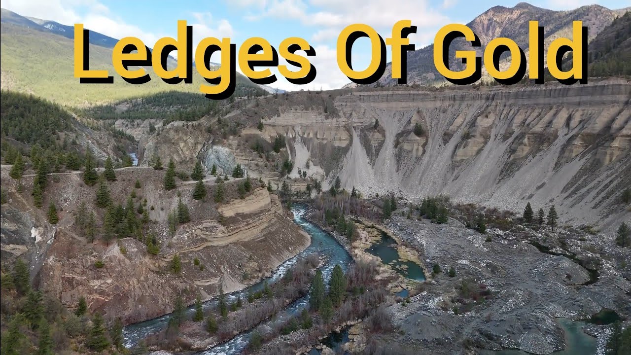 Bridge River Gold Rush, Hydraulic Mining - Water Monitors Used For Mining High Ledges Of Gold
