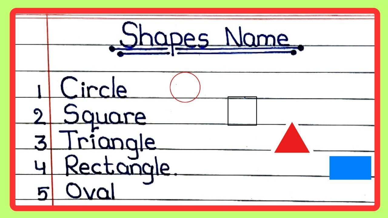 Shapes Name in English | Learn Shapes for Kids | Basic Shapes for Kindergarten | Fun Education Video