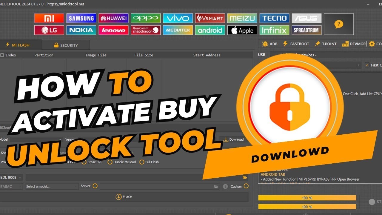 Unlock Tool Activation kaise kar