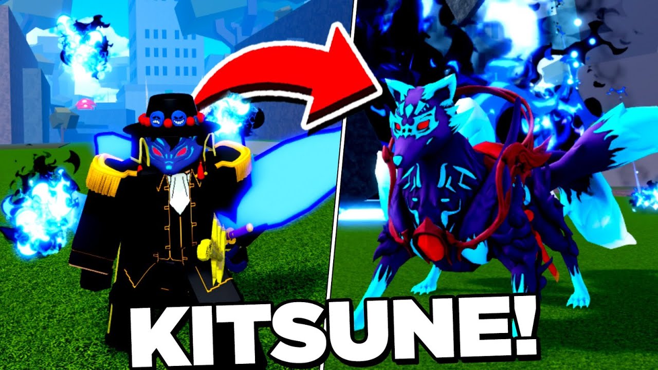 KITSUNE VS TODAS FRUTAS MAIS FORTES DO BLOX FRUITS!