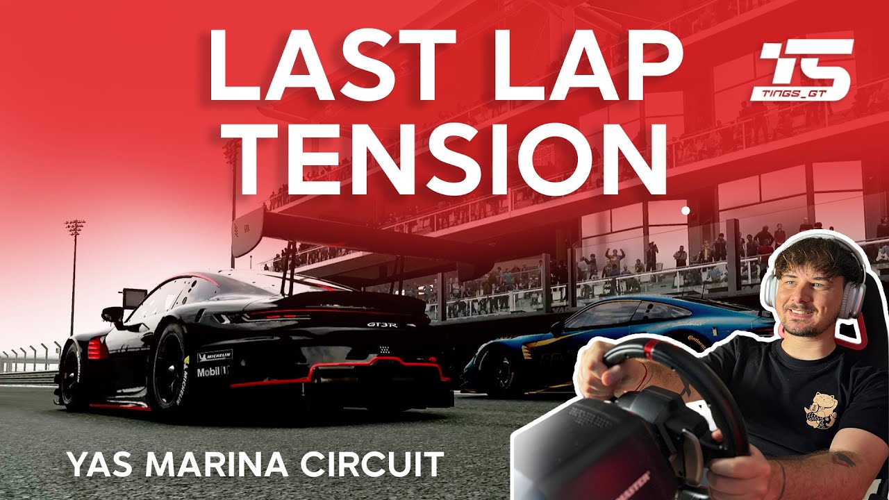 Last Lap Pressure at Yas Marina | Clean Daily Race C Battle