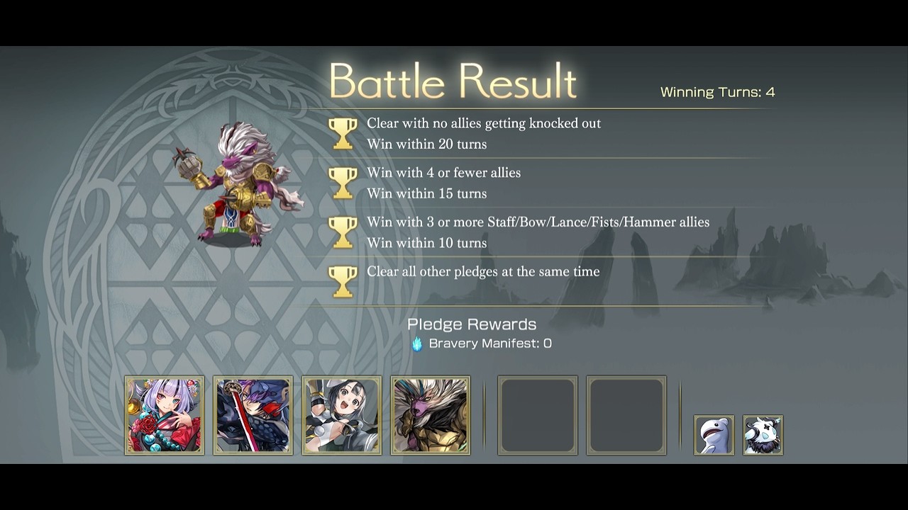 [Another Eden] - Lokido TMC - 4T Clear - Staff/Pierce/Blunt pledge - 