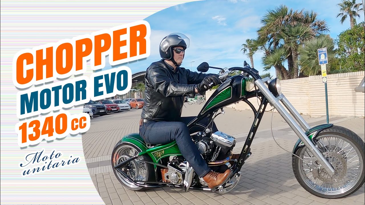 Espectacular CHOPPERON 🔥con👉 motor Evo 1340cc (moto unitaria)👈