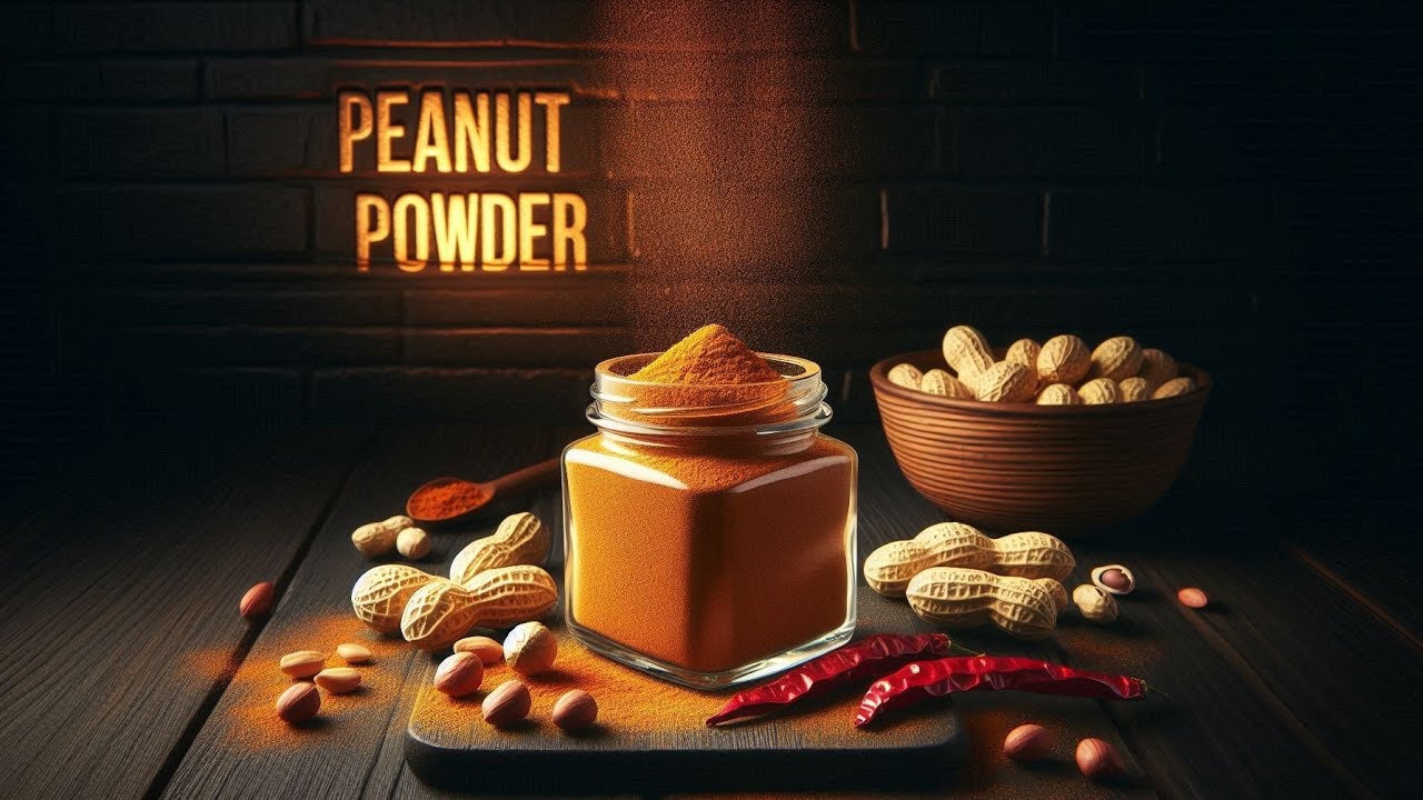 Peanut 🥜 powder making 😋👌 My First video 