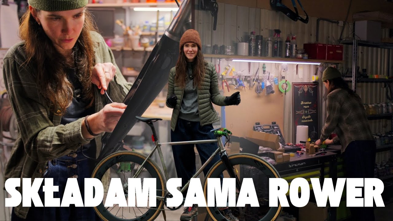 Pierwszy raz w życiu składam sama rower | Stalowy singlespeed na miasto