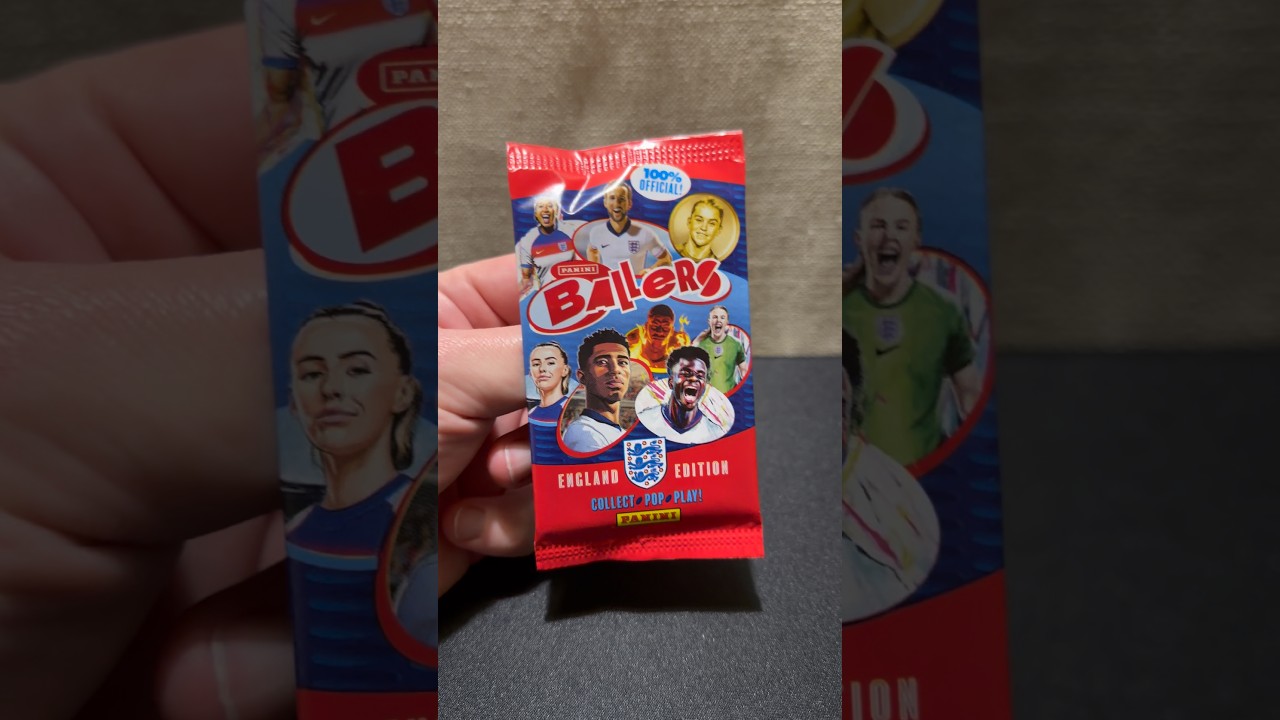 Golden Baller Hunt! #shorts #ytshorts #panini #football #soccer #goldenballer #subscribe #england