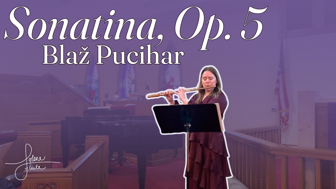 Sonatina Op. 5 (Blaž Pucihar) for Flute and Piano