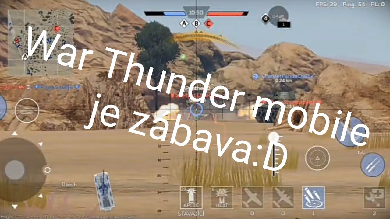 War Thunder mobile je zábava.