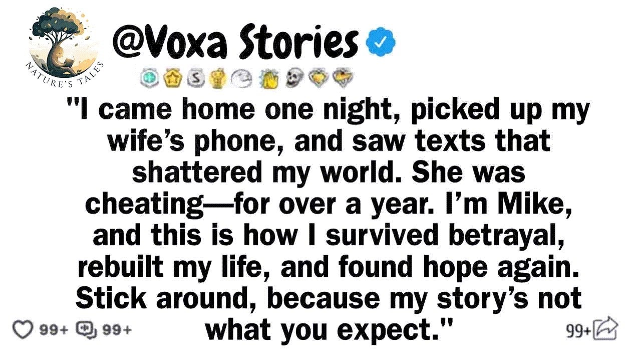 Full Story I came home one night, picked up my wife’s phone, and saw texts that shattered my wor