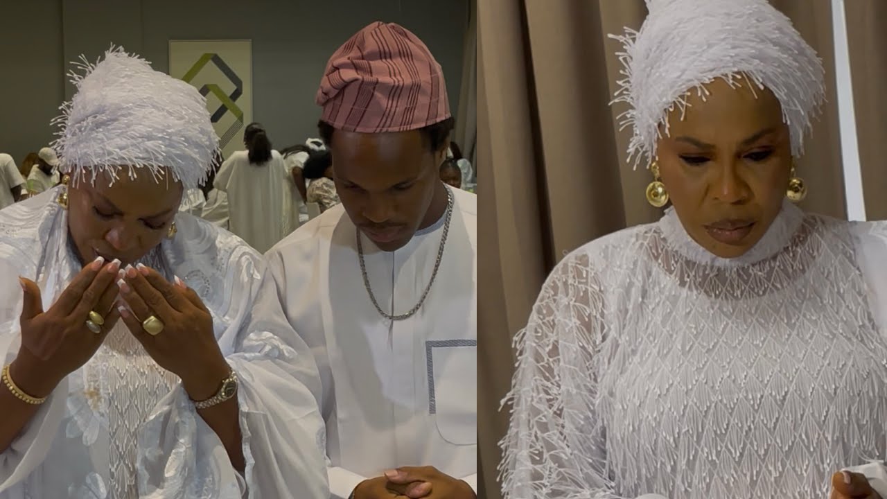 FAITHIA BALOGUN IN SERIOUS TEÆRS AS SHE CELEBRATES HER BIRTHDAY IN STYLE 