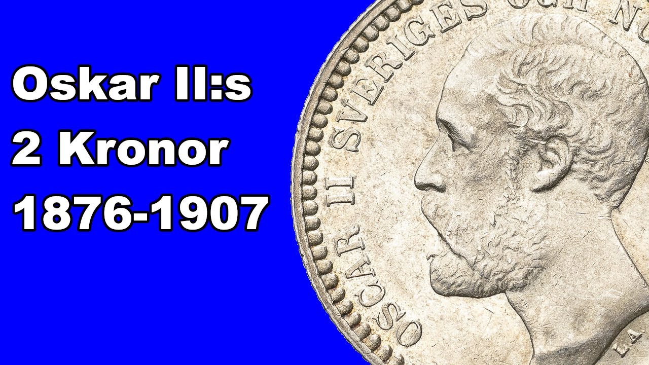 Oskar II:s 2 kronor 1876-1907