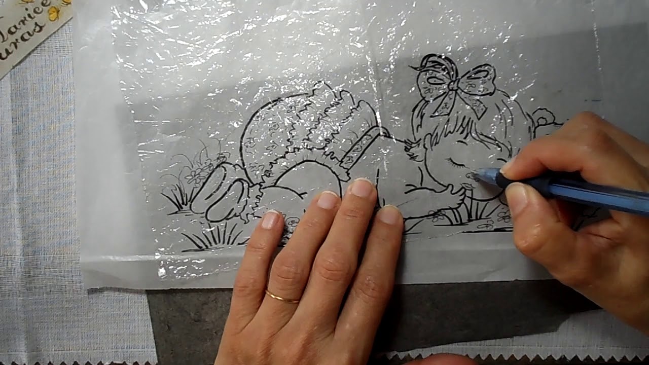COMO TRANSFERIR O RISCO PARA O TECIDO - Maricelia Pinturas
