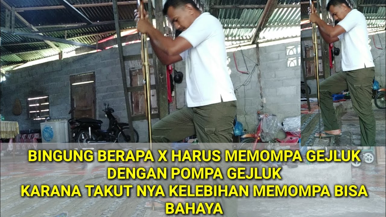 JUMLAH POMPA GEJLUK OD 22 BERAPA X POMPA