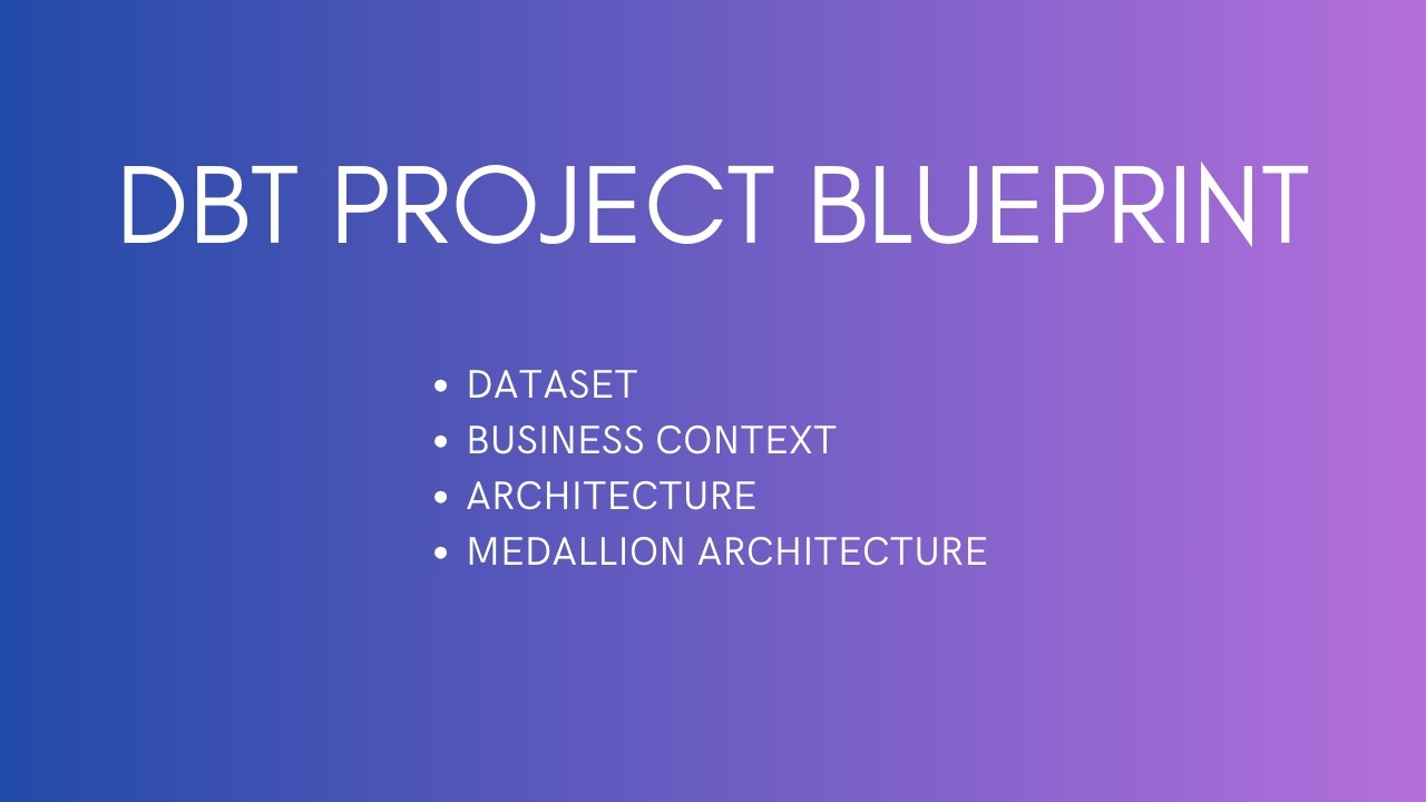 dbt + Snowflake Project Overview | Architecture, Tools & Use Cases