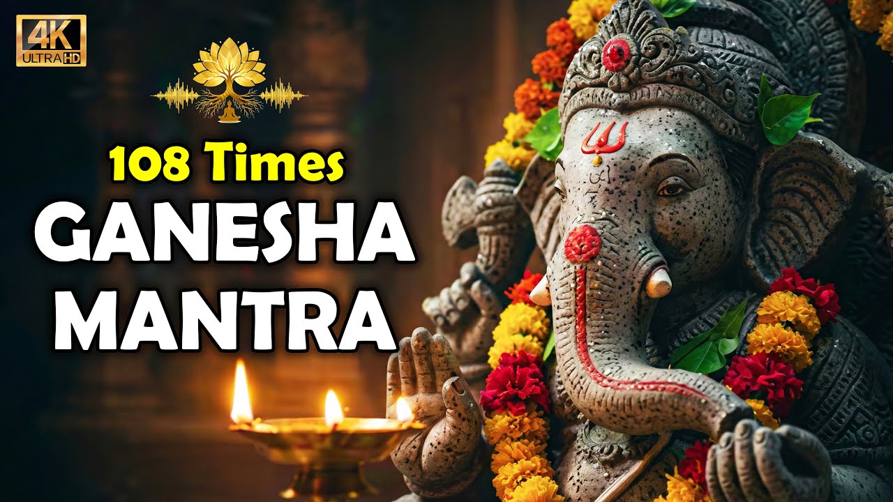 Om Gam Ganapataye Namaha Chanting 108 Times | Powerful Ganesh Mantra for Prosperity & Success