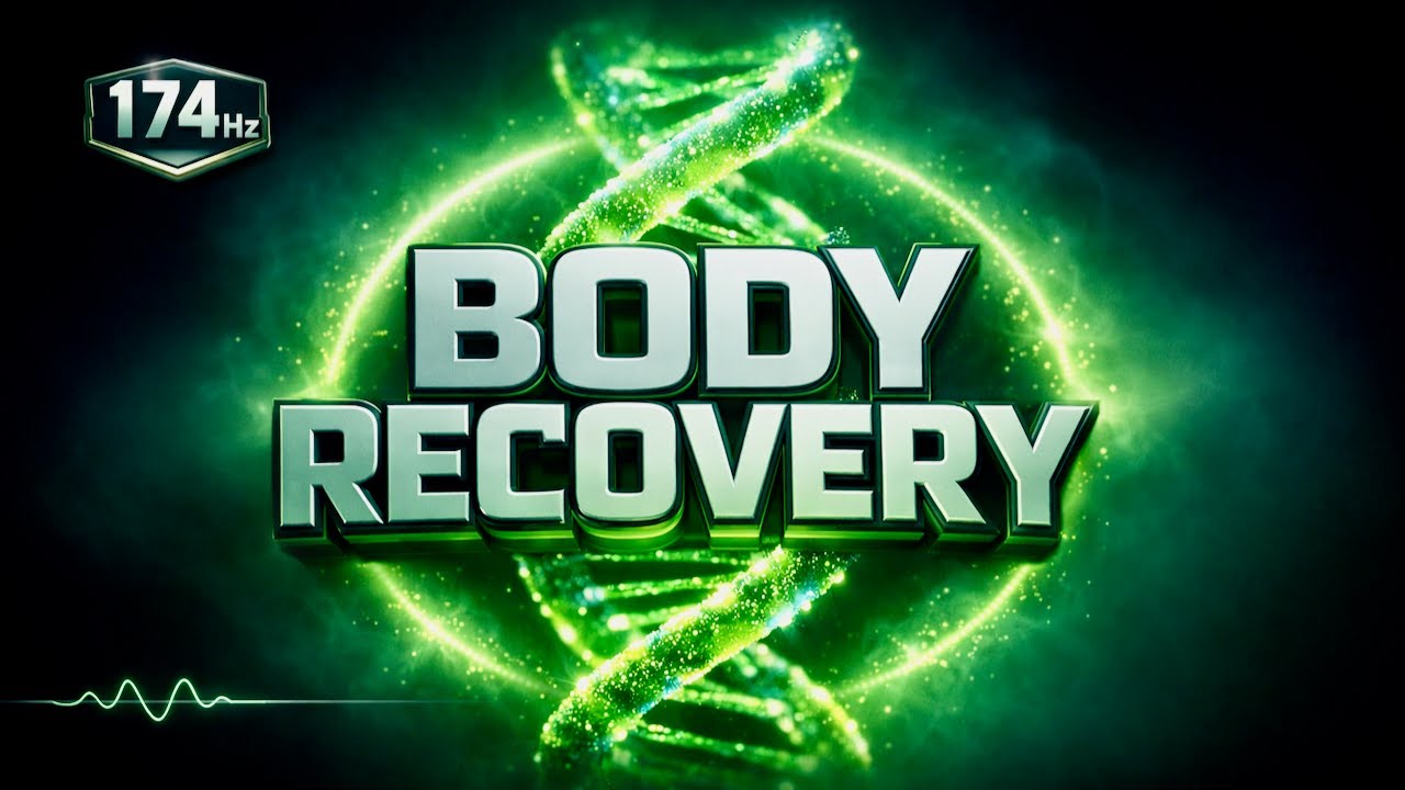 Whole Body Regeneration: 174Hz + 285Hz + 528Hz Pain & Recovery Stack | 60 Min