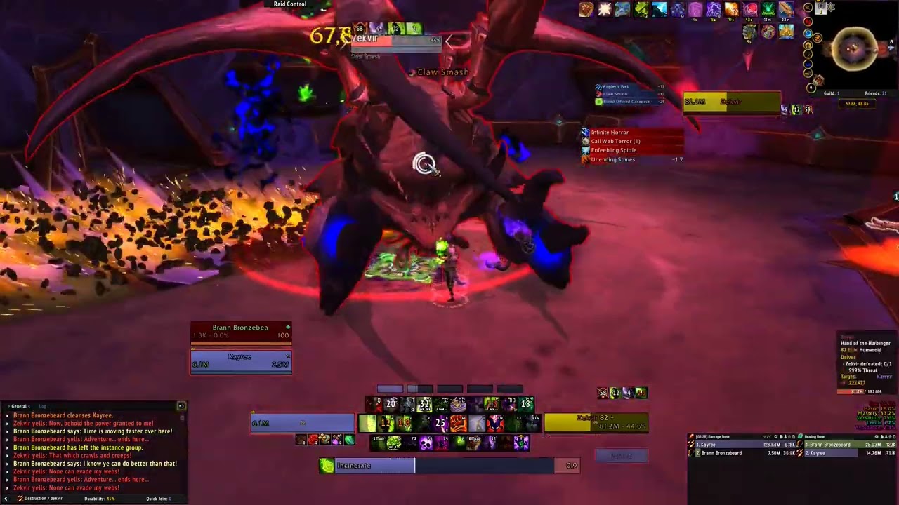 Zekvir ?? Difficulty | Destruction Warlock PoV